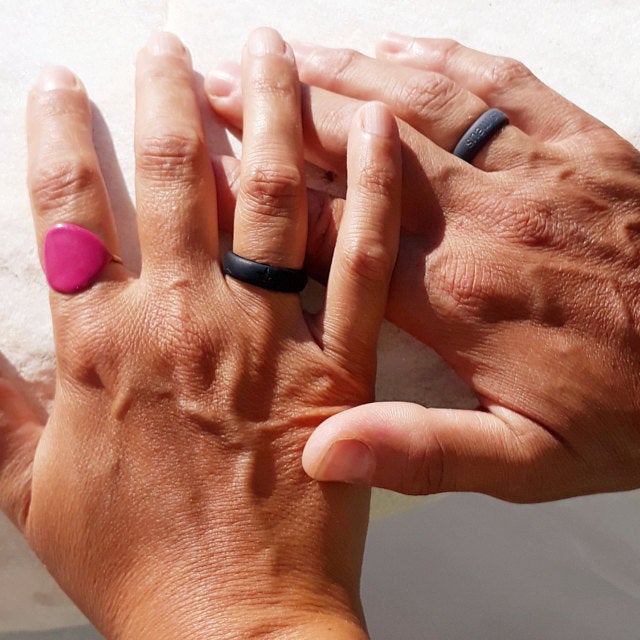 CUSTOMIZED Women's Silicone Wedding Ring