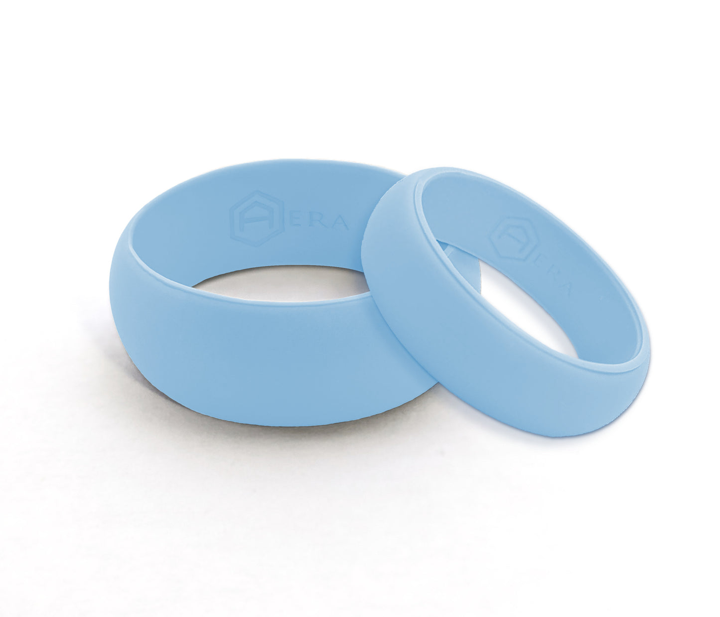 Silicone Wedding Ring Set