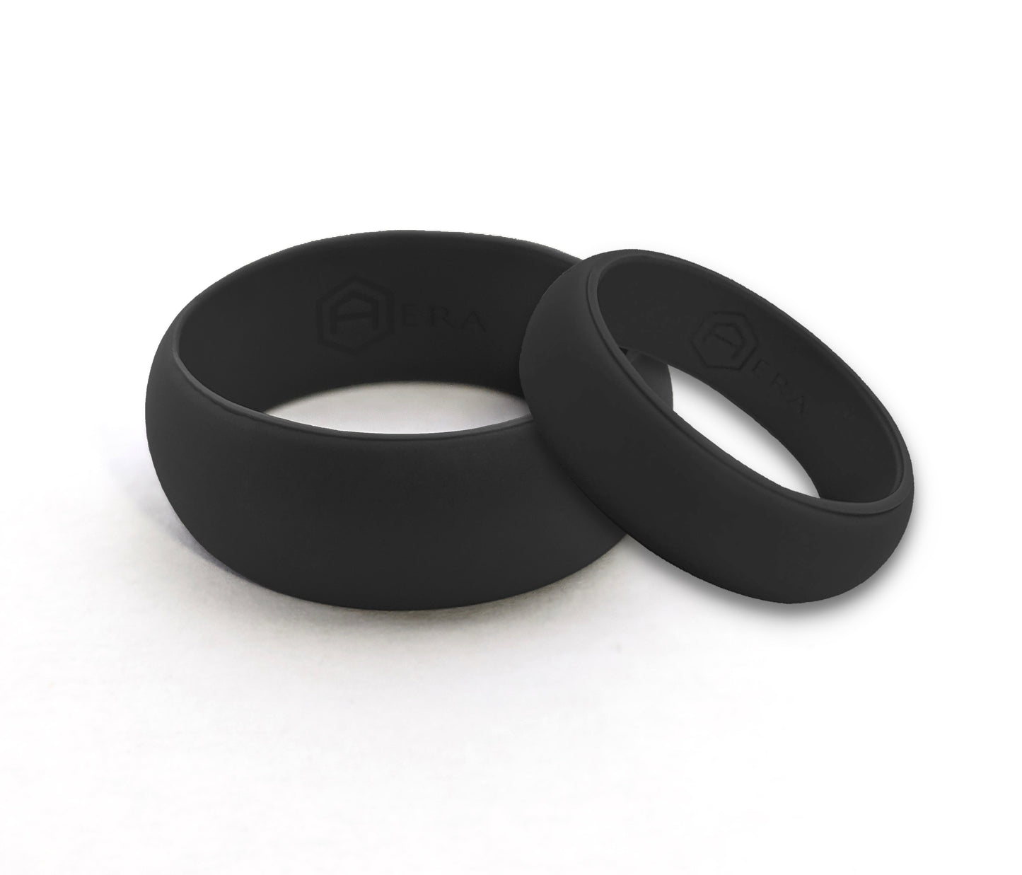 Silicone Wedding Ring Set