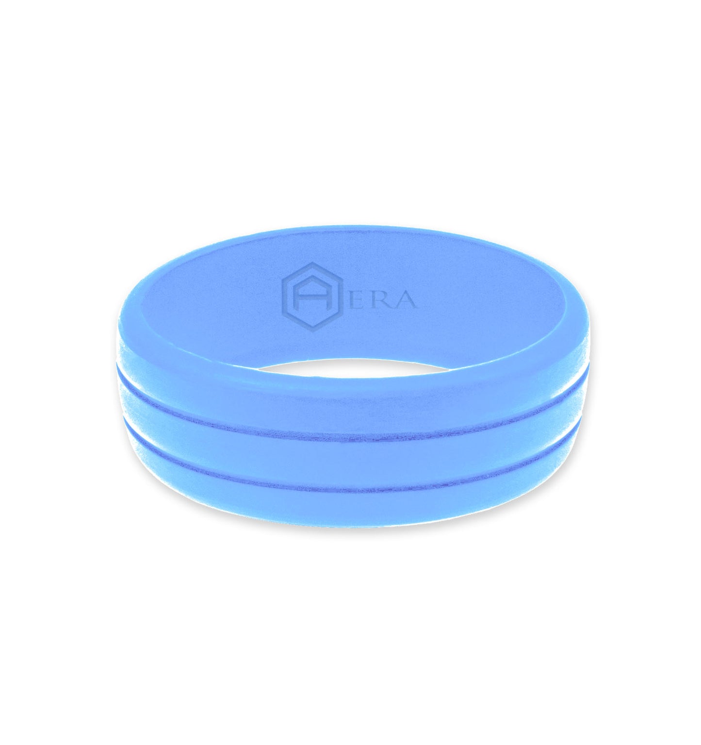 Men's Ridged Silicone Wedding Ring