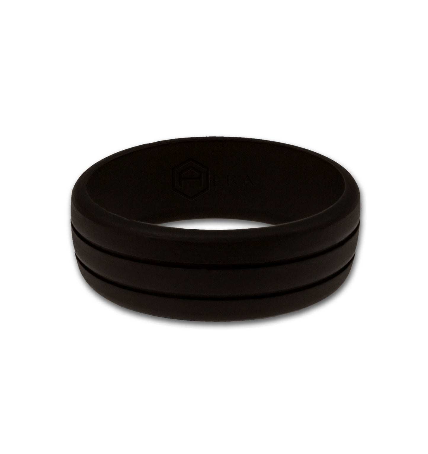 Men's Ridged Silicone Wedding Ring