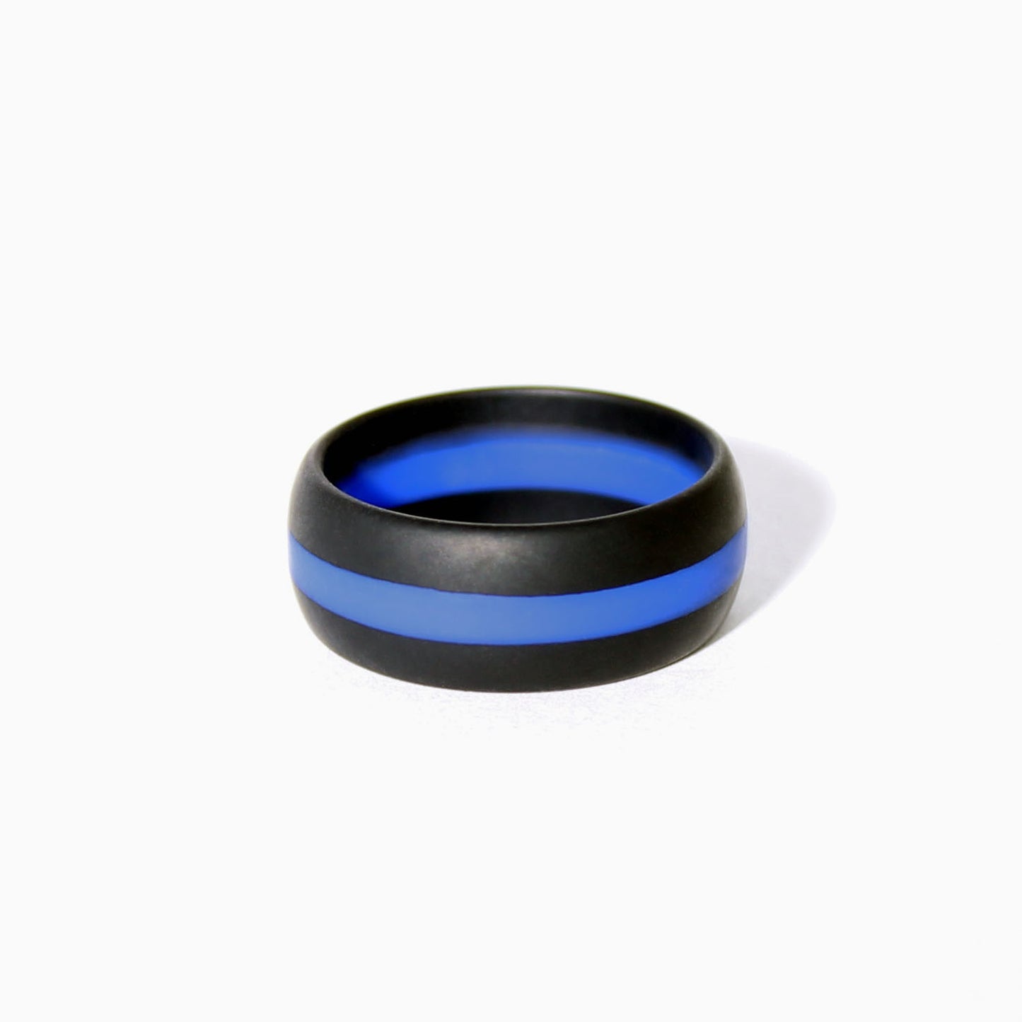 Women's Striped Silicone Wedding Ring