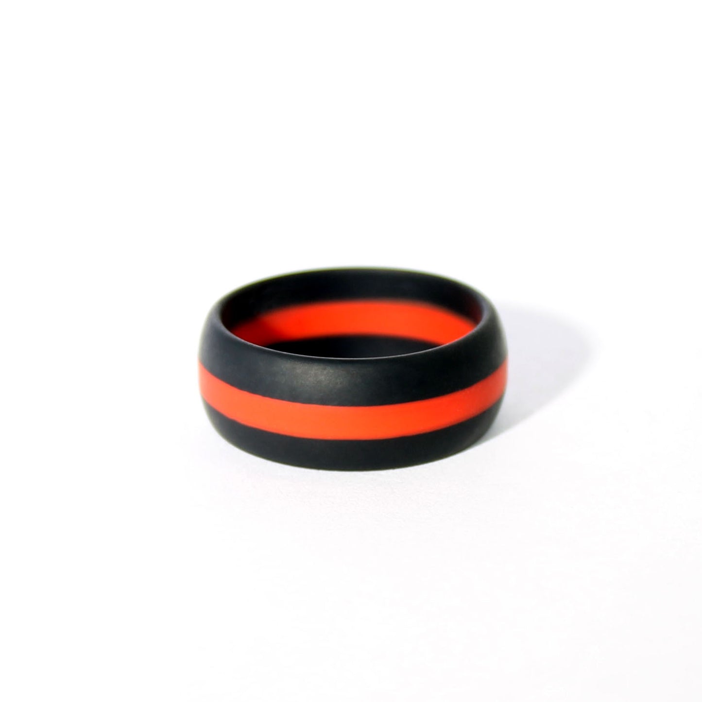 Women's Striped Silicone Wedding Ring
