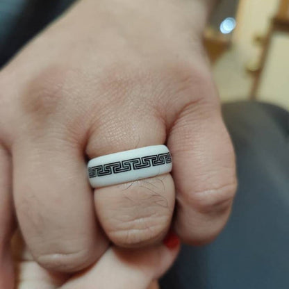 CUSTOMIZED Men's Silicone Wedding Ring