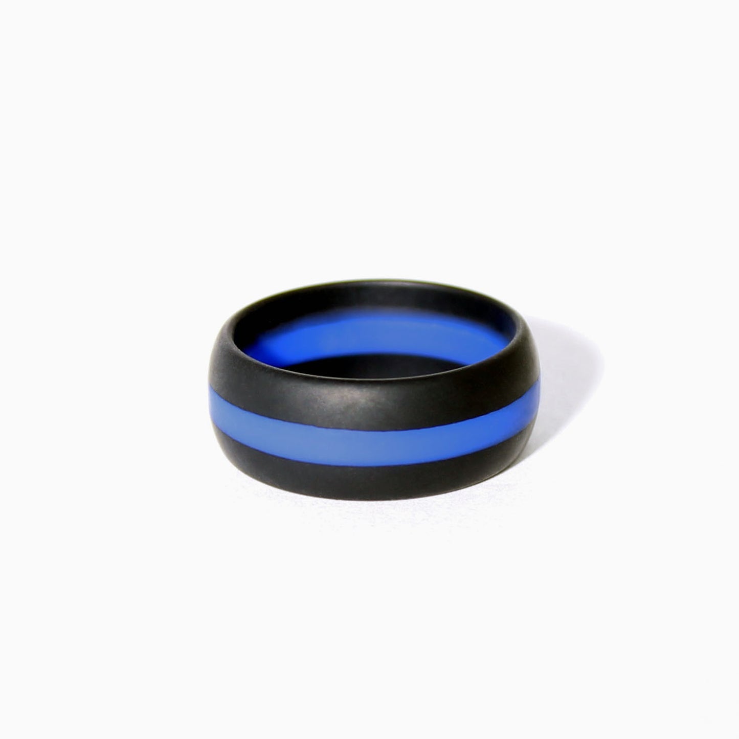 Men's Striped Silicone Wedding Ring